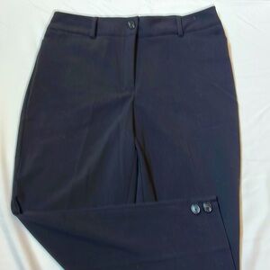 Counterparts Ankle Pants Ladies Size 6 Black